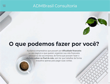 Tablet Screenshot of admbrasilconsultoria.com.br